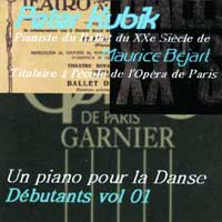 Debutants - Vol 1 - A piano pour la danse - Peter Kubik CD
