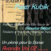 Avances Vol 2 - Ballet CD by Peter Kubik
