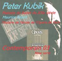 Contemporain 03 - Dance CD by Peter Kubik