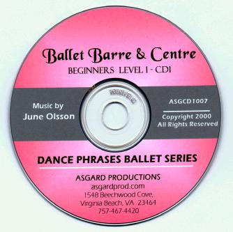 Ballet Barre & Center - Beginners Level I CD