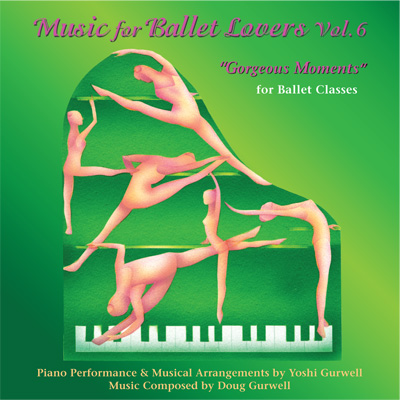 Music for Ballet Lovers - Vol 6 CD Cover - by Yoshi Gurwell